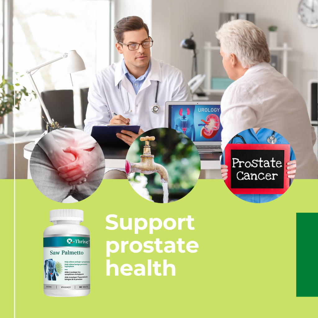 X-Thrive Saw Palmetto 1000mg 90 tablets Health Supplement for Male, Urologic Symptoms, Urinary Tract Functions, DHT Levels, Benign Prostatic Hyperplasia, Prostate Health, Hair Loss Control, Vitality